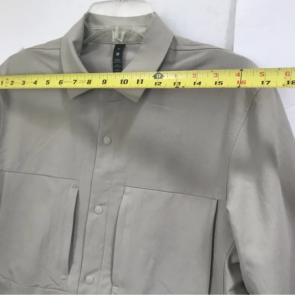 Lululemon Moon Drift Long Sleeve Shirt Stretch Shacket Minimalist Pockets Zipper - Picture 12 of 15